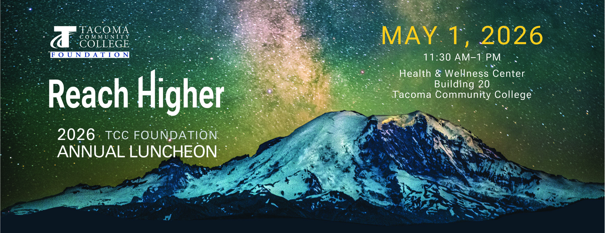 TCC Foundation 2026  Reach Higher Annual Luncheon